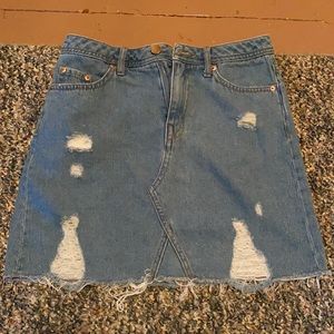 Jean skirt